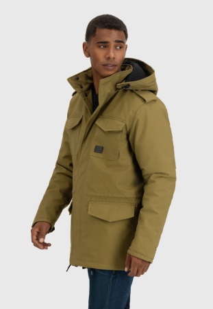 Куртка Darren parka Vintage, цвет Dark Tan МОДЕЛЬ 3