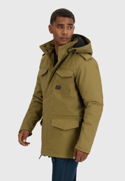 Куртка Darren parka Vintage, цвет Dark Tan МОДЕЛЬ 3