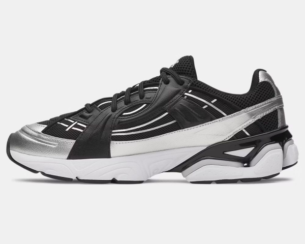 Кроссовки U Sola Under Armour, цвет Black White Metallic Silver 2