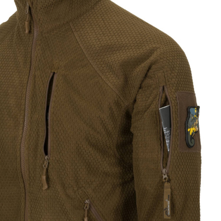 Флисовая кофта ALPHA Tactical Helikon, цвет Coyote 7