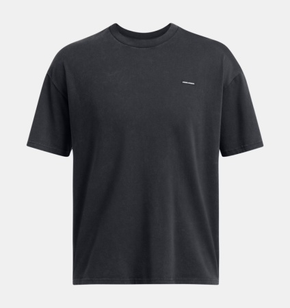 Футболка Heavyweight OS Logo Wash Under Armour, цвет Black 3