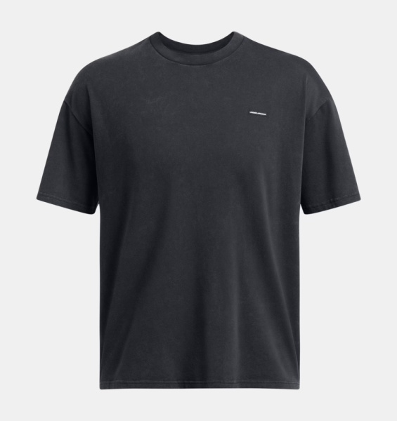 Футболка Heavyweight OS Logo Wash Under Armour, цвет Black 3