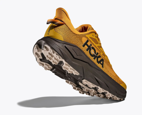 Кроссовки M Сhallenger 8 HOKA, цвет Mustard Seed Black 4