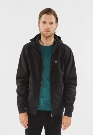 Куртка Ashore Softshell Vintage, цвет Black МОДЕЛЬ