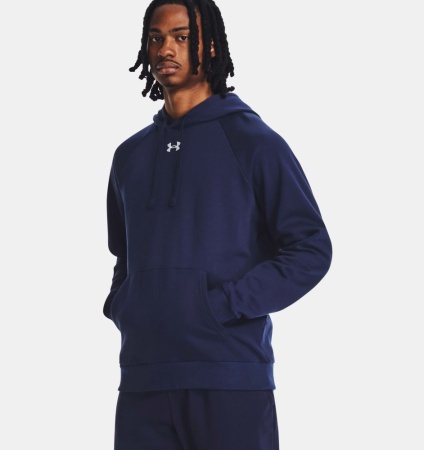 Толстовка Rival Fleece Under Armour, цвет Midnight Navy