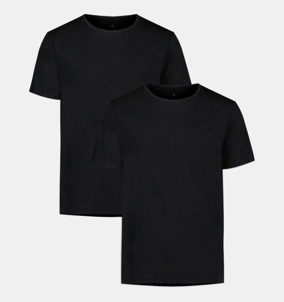 Футболки Men's Perf Cotton (2 pack) UA, цвет Black 3