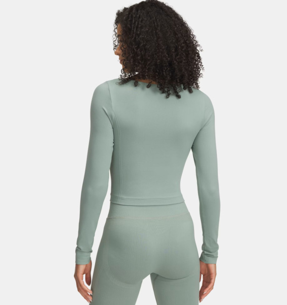Лонгслив W Vanish Seamless Under Armour, цвет Silica Green 2
