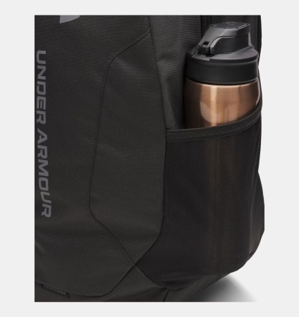 Рюкзак U Hustle Lite Under Armour, цвет Black Castlerock (26,5л) 4