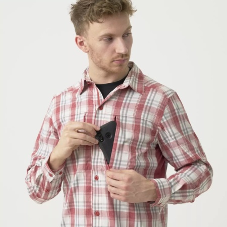Рубашка Nylon Blend Helikon, цвет Red Plaid 10