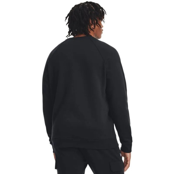 Толстовка Rival Fleece Crew Under Armour, цвет Black 3