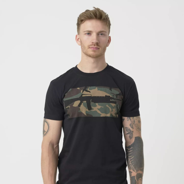 Футболка 16 203 Combo Helikon, цвет Black US Woodland 5