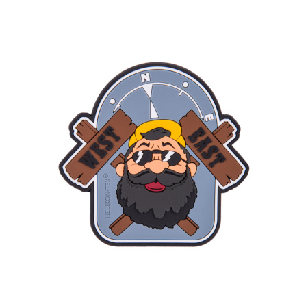 Патч Beardman Outback Helikon, цвет Grey