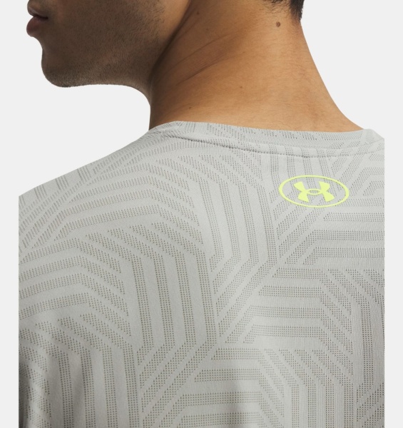 Футболка Tech Vent Geotessa Under Armour, цвет Hydro Green 3