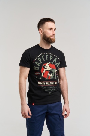 Футболка Варгградъ MMA, цвет черный модель