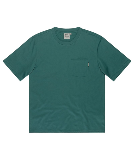 Футболка Gray pocket Vintage, цвет Ocean Blue