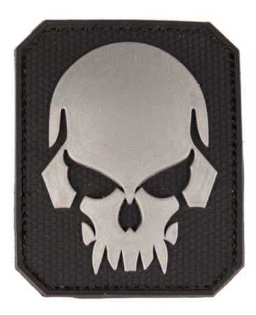 Патч 3D SKULL Mil-Tec (8x6.5), цвет Black (2)