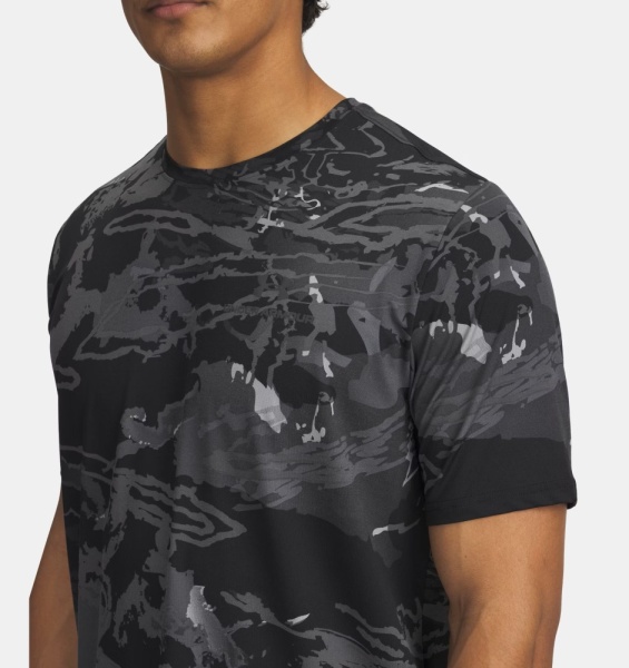 Футболка Vanish Energy Printed Under Armour, цвет Black Anthracite 3
