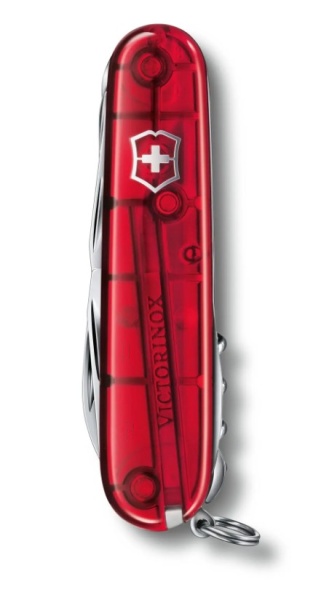 Нож перочинный Victorinox Huntsman красный полупр.  1.3713.T 2