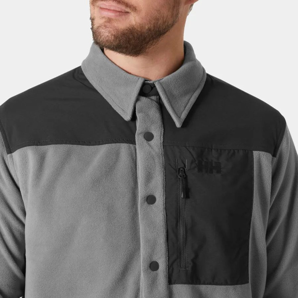 Рубашка DAYBREAKER FLEECE HH, цвет Concrete 3