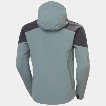 Куртка BLAZE HOODED SOFTSHELL HH, цвет Grey Cactus 9