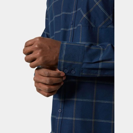 Рубашка AKER FLANNEL HH, цвет Ocean Sierra 4