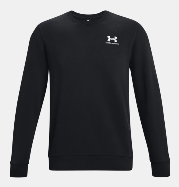 Толстовка Essential Fleece Crew Under Armour, цвет Black 5