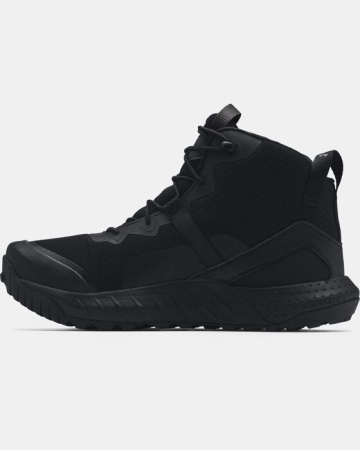 Полуботинки Micro G Valsetz Mid Under Armour, цвет Black 2