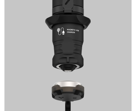 Фонарь Armytek Predator Pro Magnet USB (1400 лм), теплый свет 2