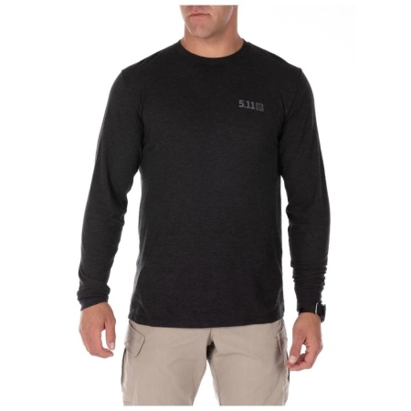 Лонгслив Triblend Legacy 5.11 Tactical, цвет Black Htr