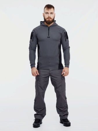 BL-BRH-TC-3501A  Толстовка RANGE HOODIE Helikon, цвет Shadow GreyBlack 18