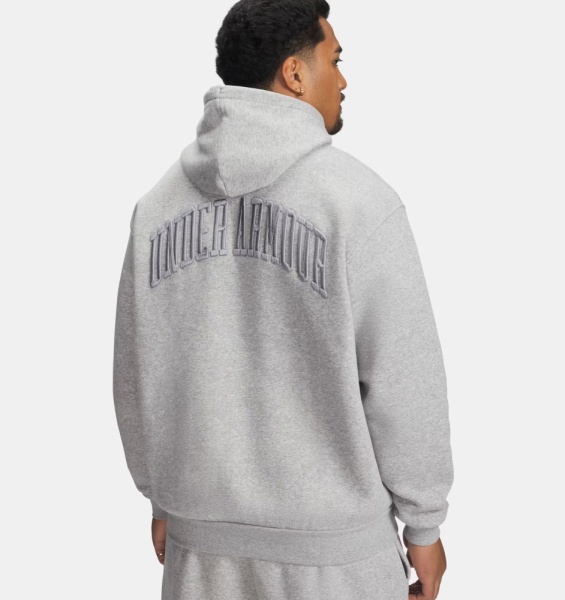 Толстовка Icon Flc Graphic Under Armour, цвет Grey 2