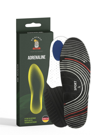 Стельки ADRENALINE анатомич. СПОРТ