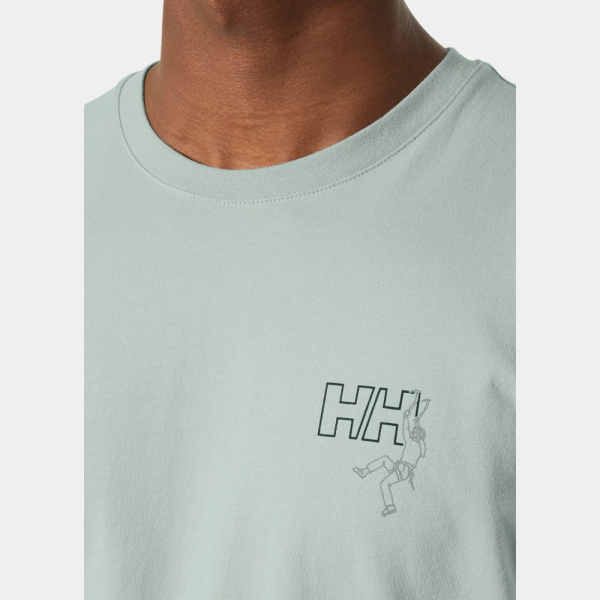 Рубашка Поло F2F TEE 2.0 HH, цвет Green Mist  3