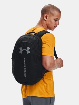 Рюкзак Hustle Lite Under Armour, цвет Black Pitch Grey (26,5л) 5