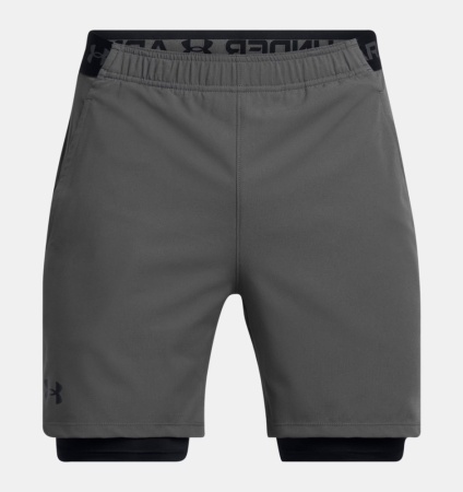 Шорты M Vanish Woven 2in1 Under Armour, цвет Grey 5