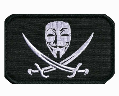 Вендетта на белом фоне