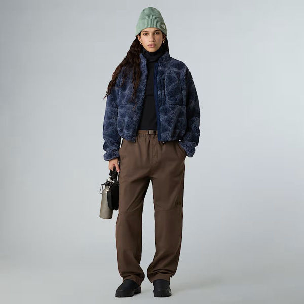 Кофта W Extreme Pile Printed Fleece TNF, цвет Summit Navy Sun 2