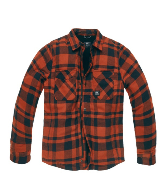 Куртка-рубашка DARVIN Vintage, цвет Orange check