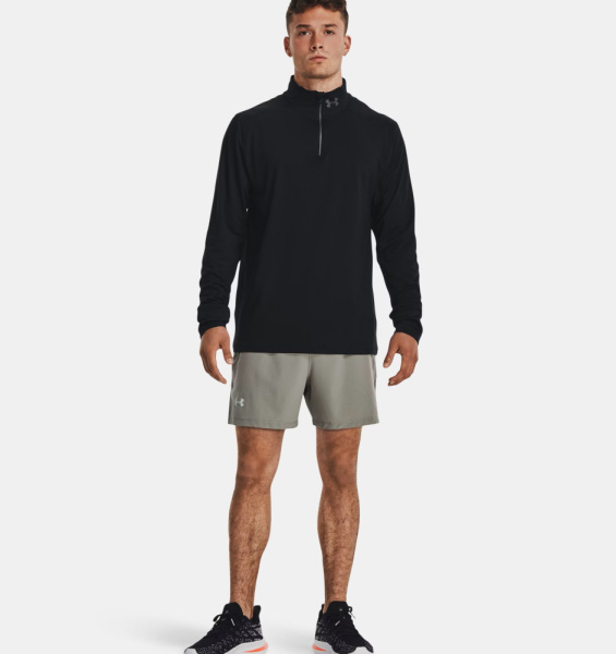 Толстовка Qualifier Run 1 4 ZIP Under Armour, цвет Black 4