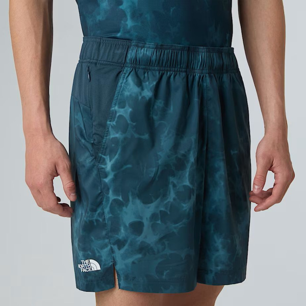 Шорты M 24 7 7'' Printed TNF, цвет Deep Cypress 6