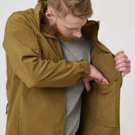 Куртка GUNFIGHTER Helikon, цвет Coyote модель 4