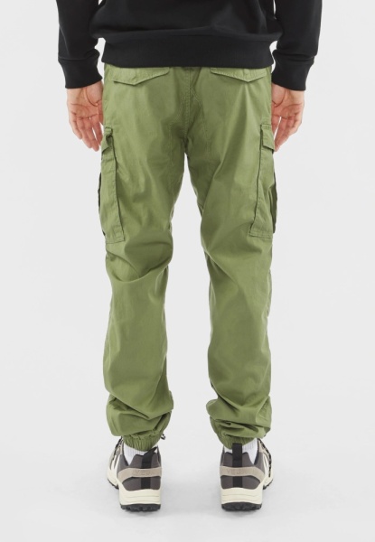 Брюки Conner cargo jogger Vintage, цвет Bright Olive МОДЕЛЬ 2