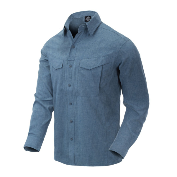 Рубашка DEFENDER MK2 Helikon, цвет Melange Blue
