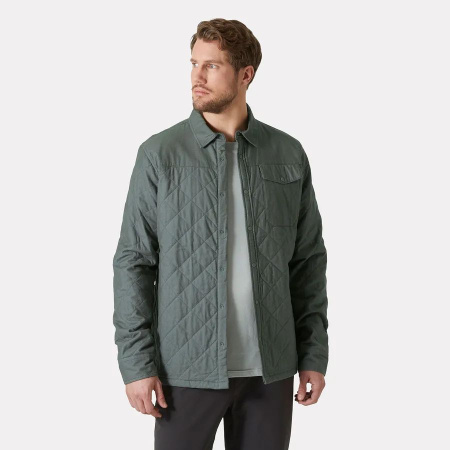Рубашка ISFJORD INSULATED HH, цвет Grey Cactus