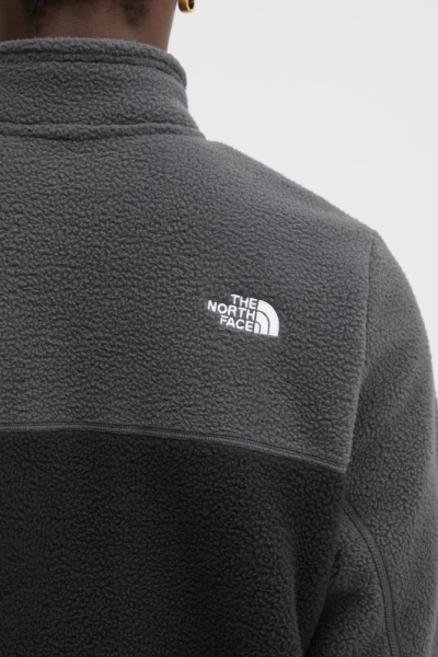Кофта M Yumiori 1 4 Zip TNF, цвет Black Asphalt Grey Monument Grey 4
