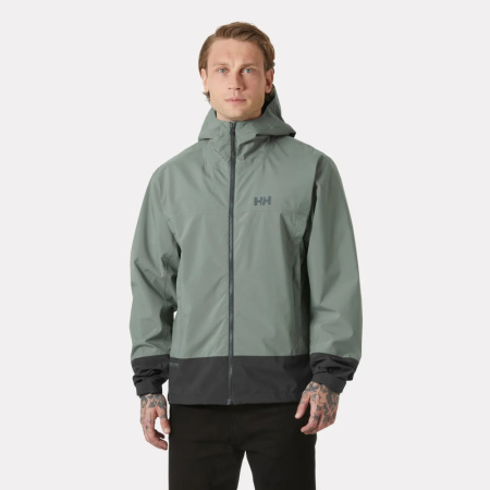 Куртка BLOCK HOODED HH, цвет Grey Cactus