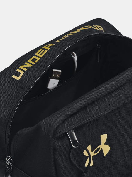 Сумка Contain Travel Kit Under Armour, цвет Black Metallic Gold (5,5л) 3
