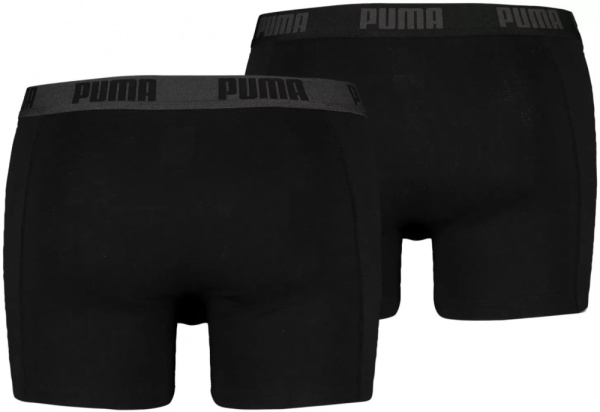 Трусы M Basic Boxer (2 pack) Puma, цвет Black 2