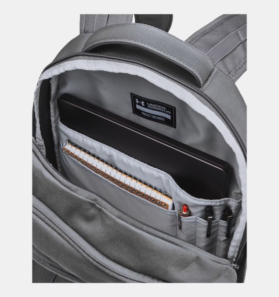 Рюкзак Hustle 6.0 Under Armour, цвет Grey (29л) 4
