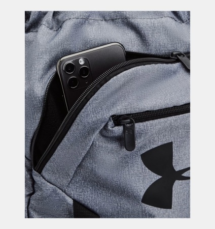 Сумка-рюкзак Undeniable Under Armour, цвет Pitch Gray Medium Heather Black (20л) 4